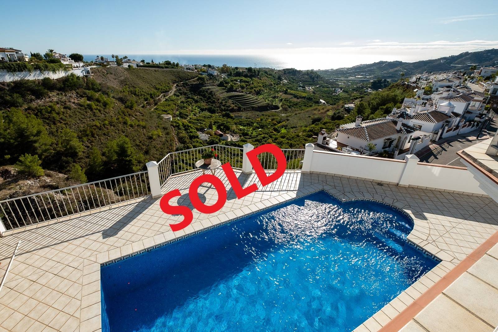 Luxury villa for sale with sea views in Frigiliana