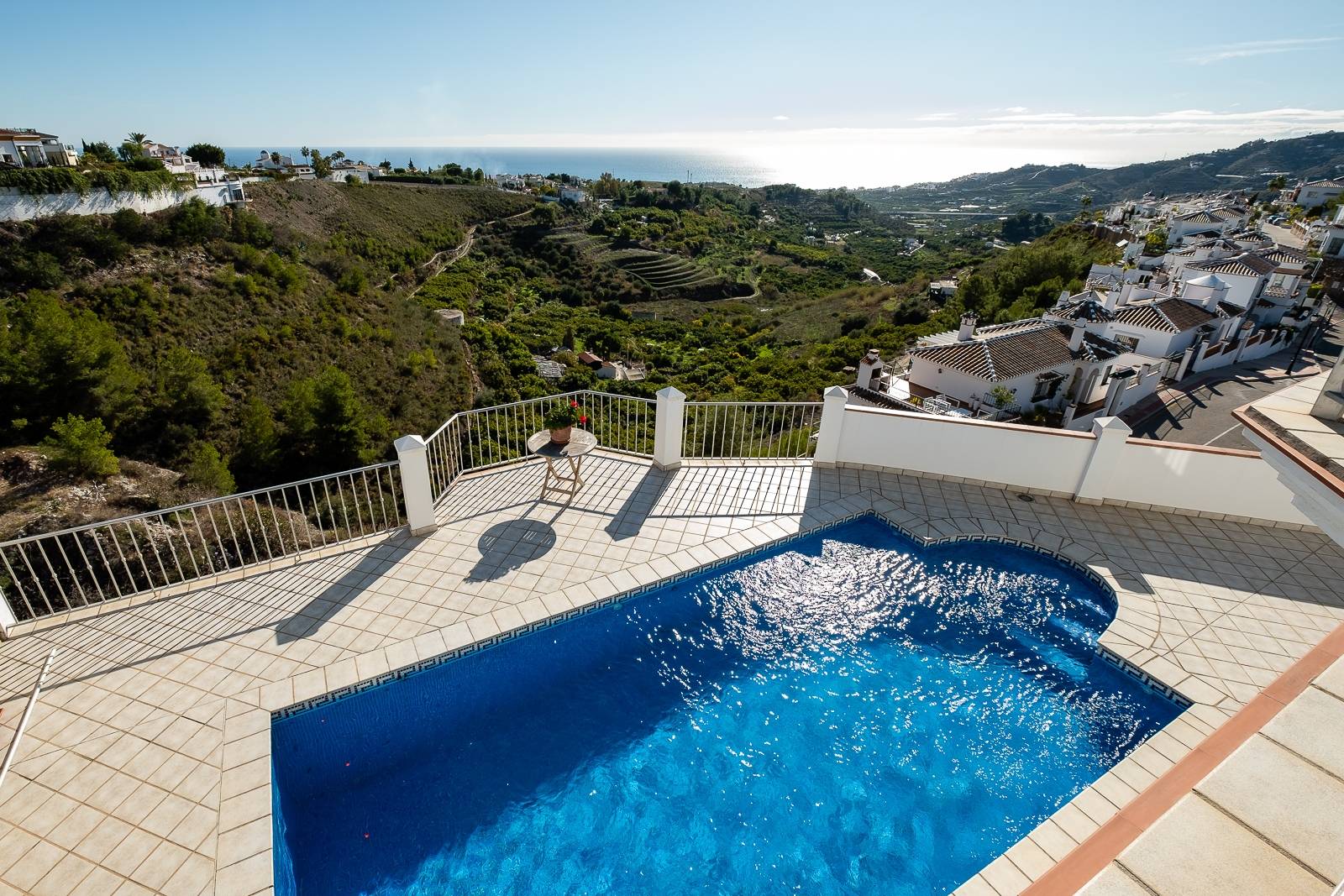 Luxury villa for sale with sea views in Frigiliana