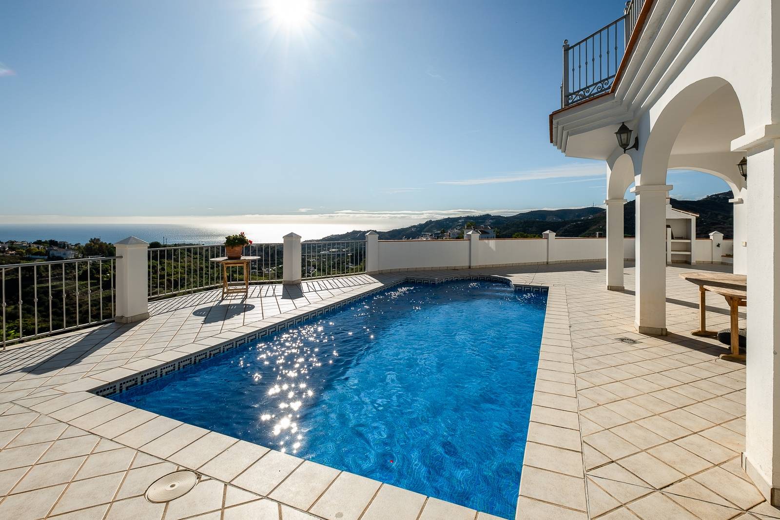 Luxury villa for sale with sea views in Frigiliana