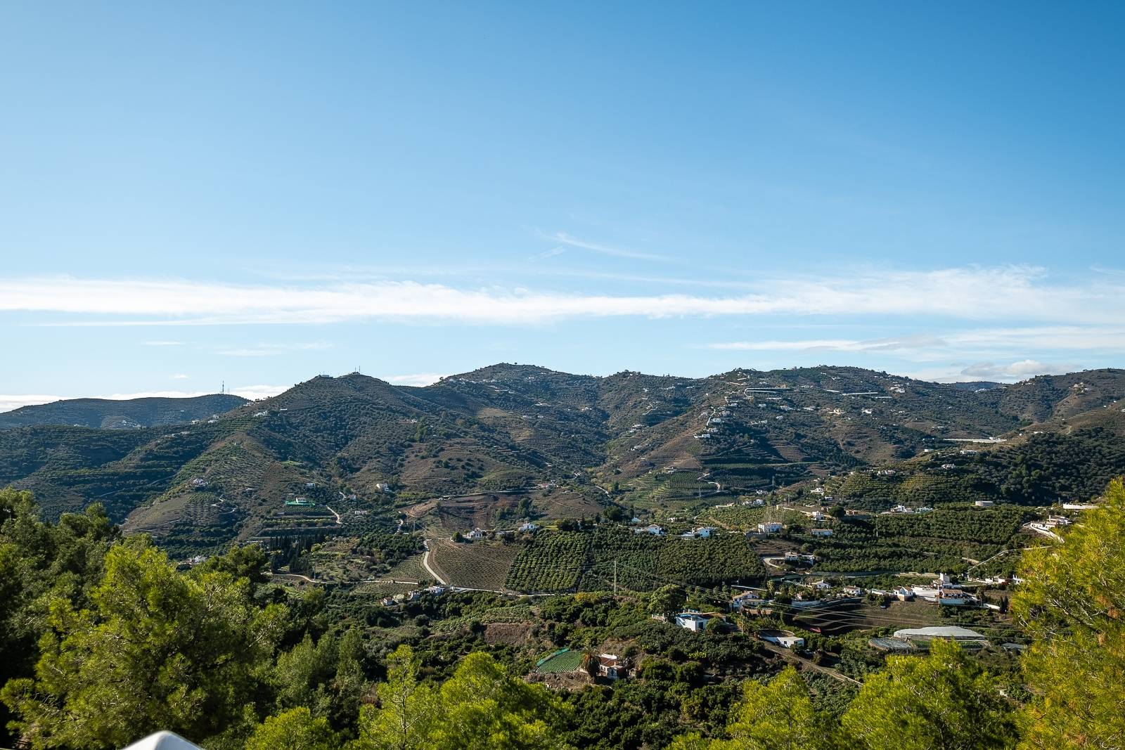 Luxury villa for sale with sea views in Frigiliana