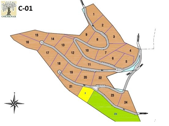 Parcelle en vente à Colmenar