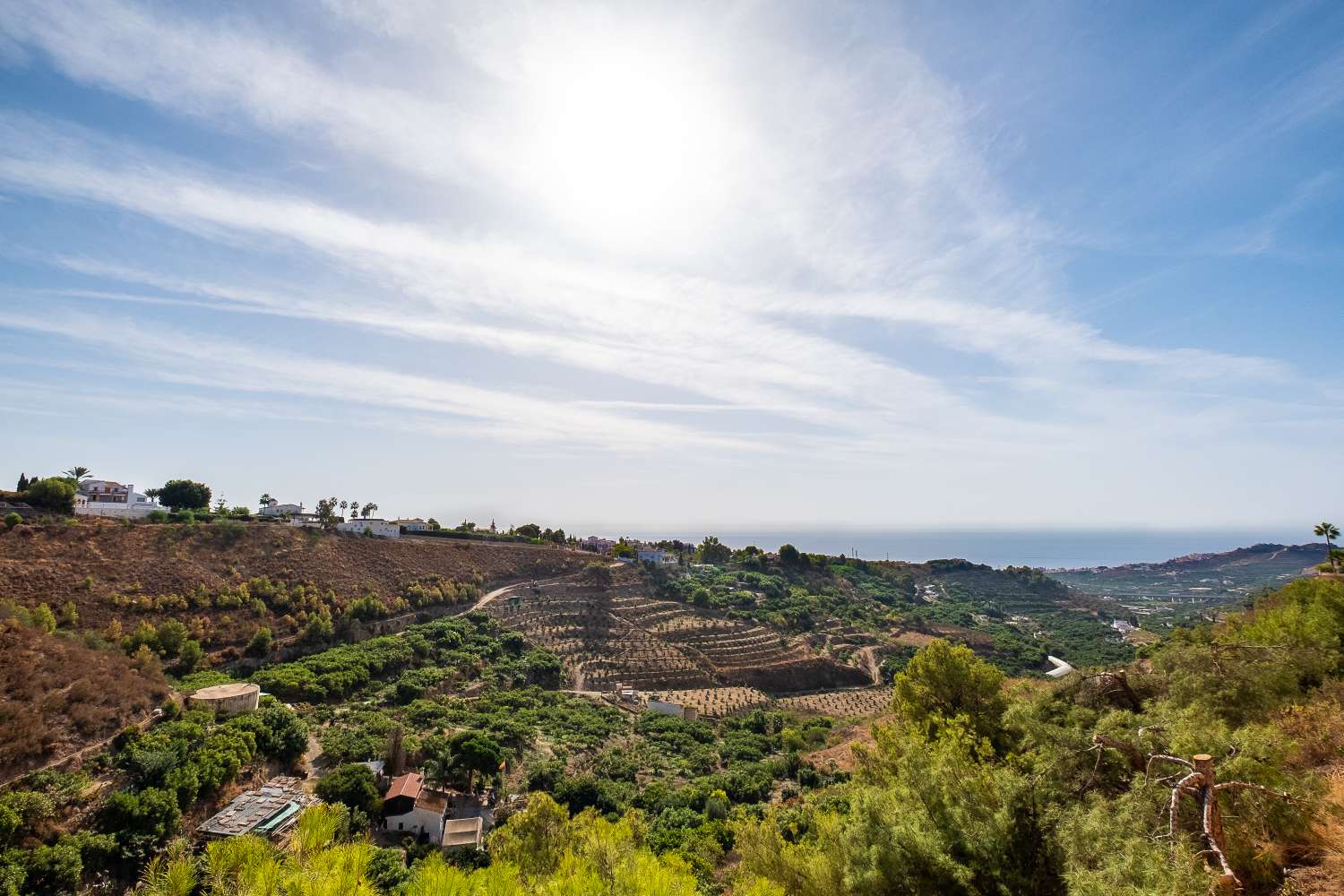 BELLE VILLA À LAS LOMAS (FRIGILIANA) AVEC VUE SUR LA MER