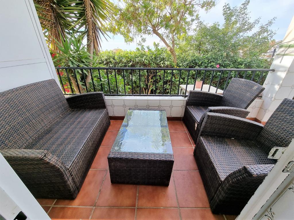 WOHNUNG MIT 2 SCHLAFZIMMERN, TERRASSE, GARTENBEREICH, POOL UND MEERBLICK - TORROX PARK