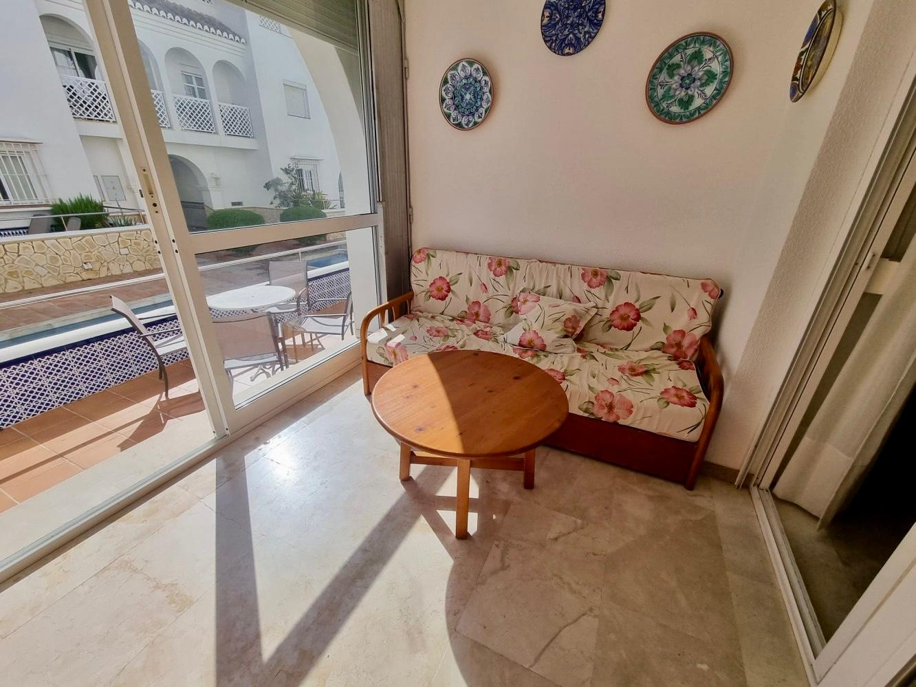 APARTAMENTO 2 DORMITORIOS PRIMERA LINEA PLAYA VISTAS AL MAR, GRAN TERRAZA y PISCINA (GARAJE OPCIONAL) - NERJA, PLAYA TORRECILLA