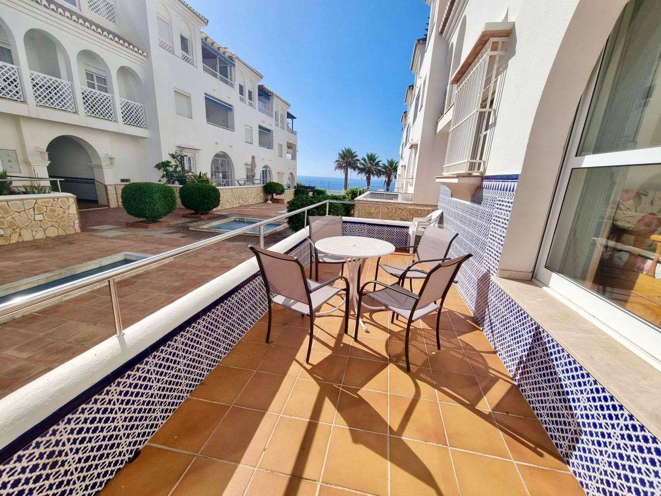 APARTAMENTO 2 DORMITORIOS PRIMERA LINEA PLAYA VISTAS AL MAR, GRAN TERRAZA y PISCINA (GARAJE OPCIONAL) - NERJA, PLAYA TORRECILLA