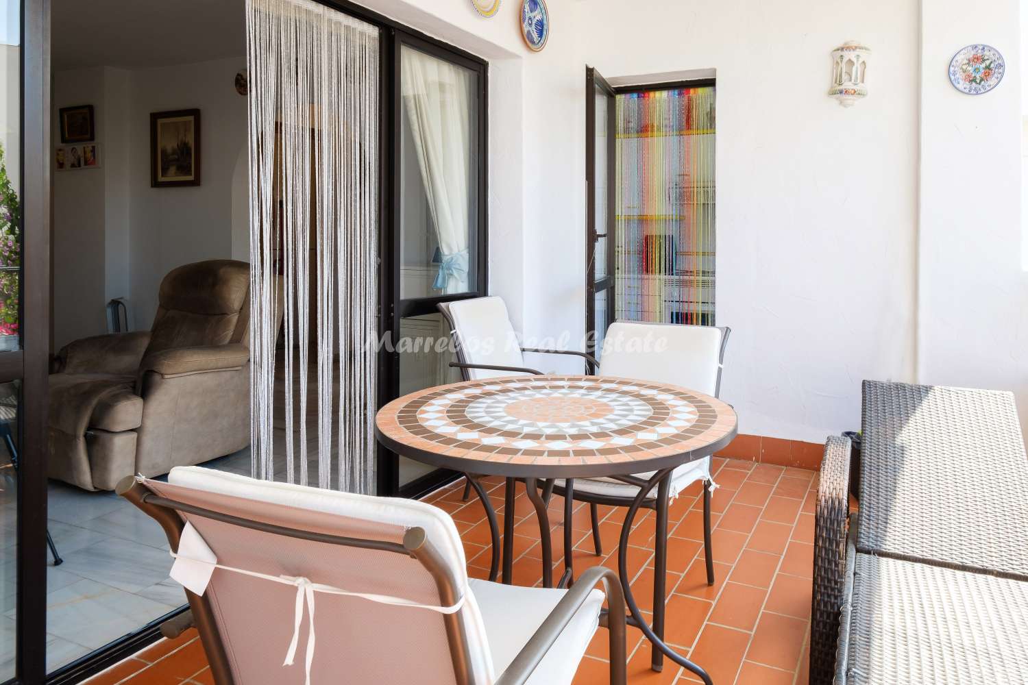 Beautiful apartment in urbanization in central Nerja with pool and gardens