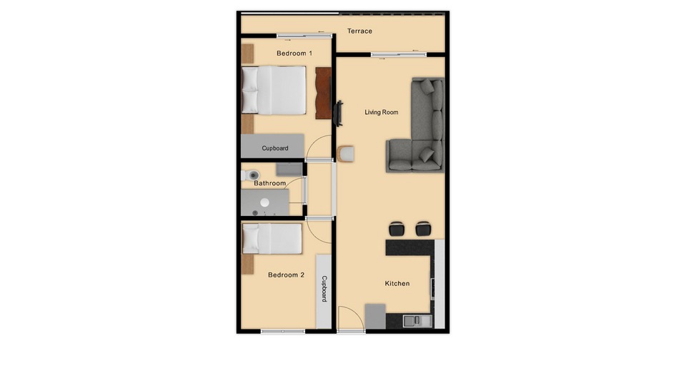 Bonito apartamento con vistas panorámicas en Torrox Park - Las Colinas