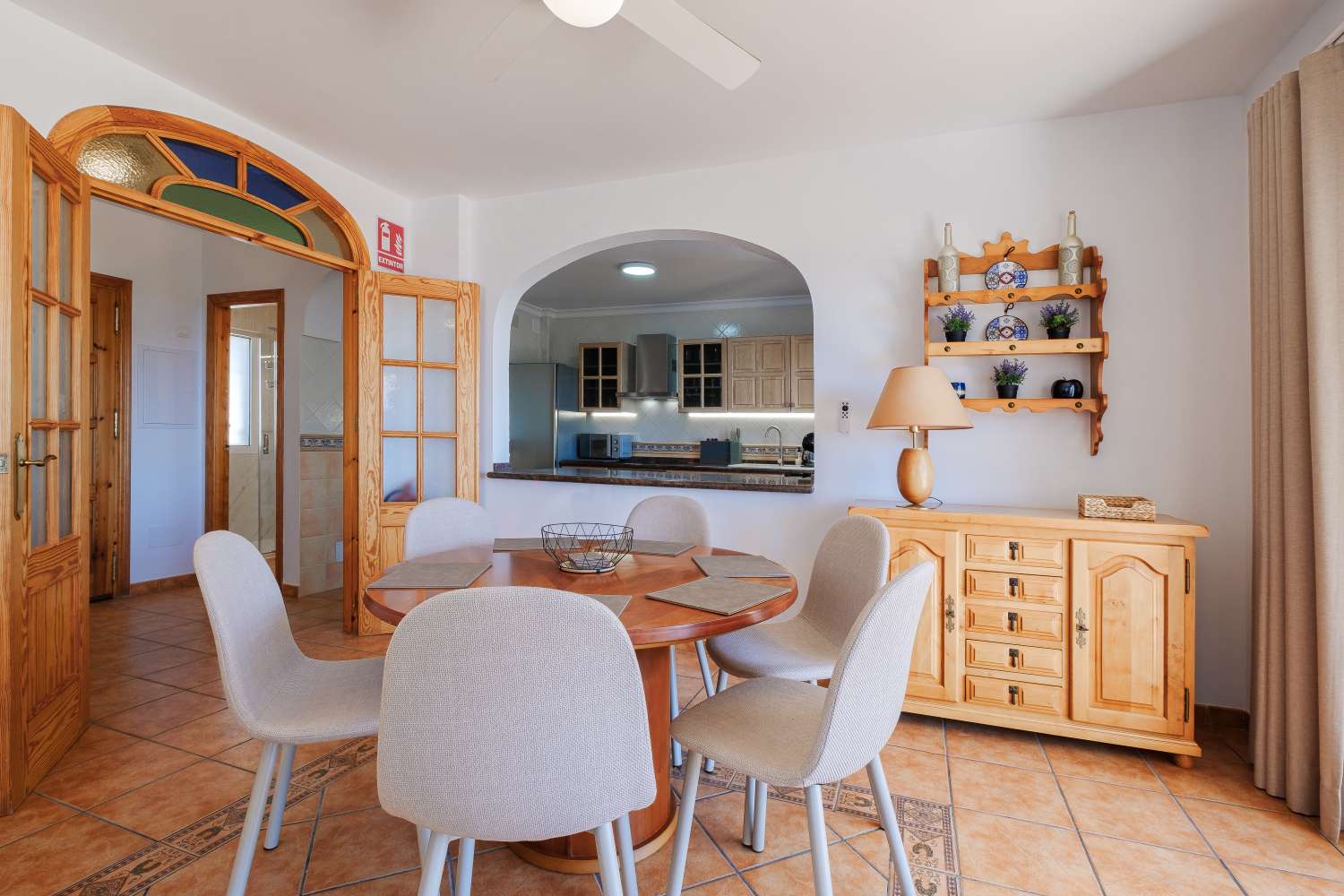 Preciosa villa independiente en Frigiliana con vistas al mar