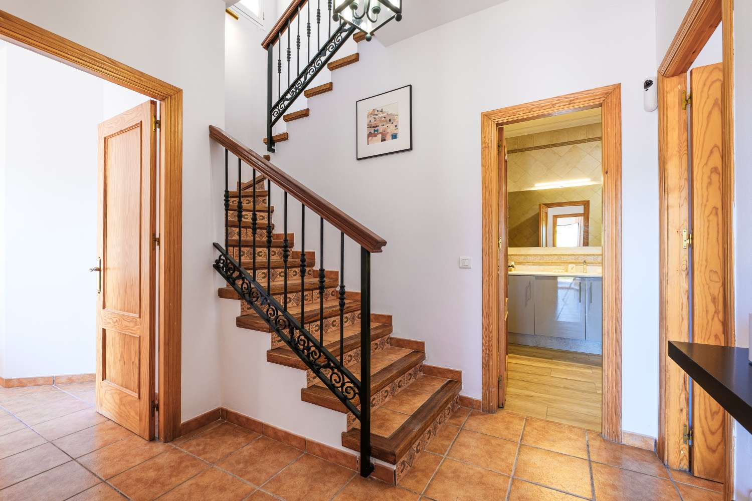 Preciosa villa independiente en Frigiliana con vistas al mar