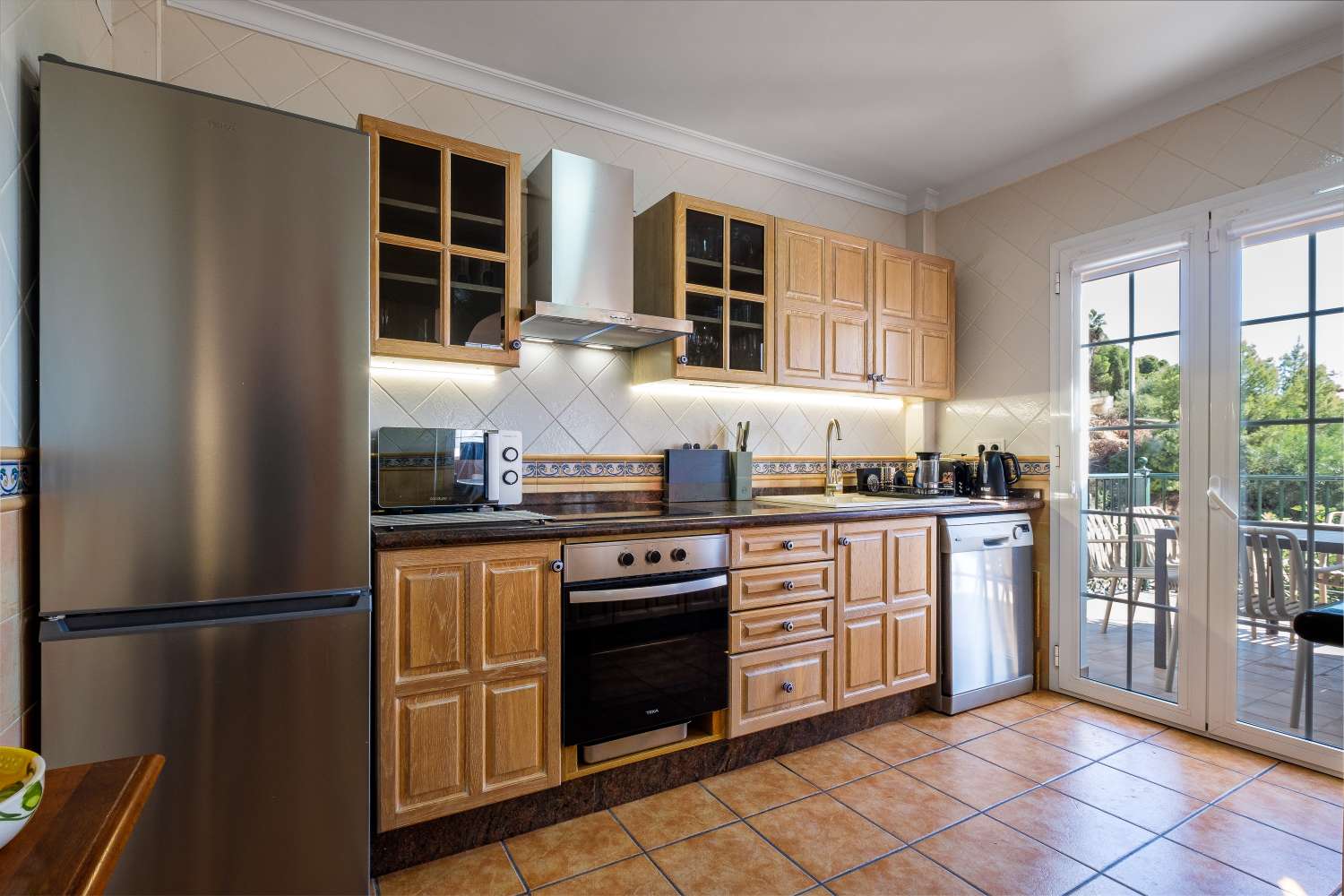 Preciosa villa independiente en Frigiliana con vistas al mar