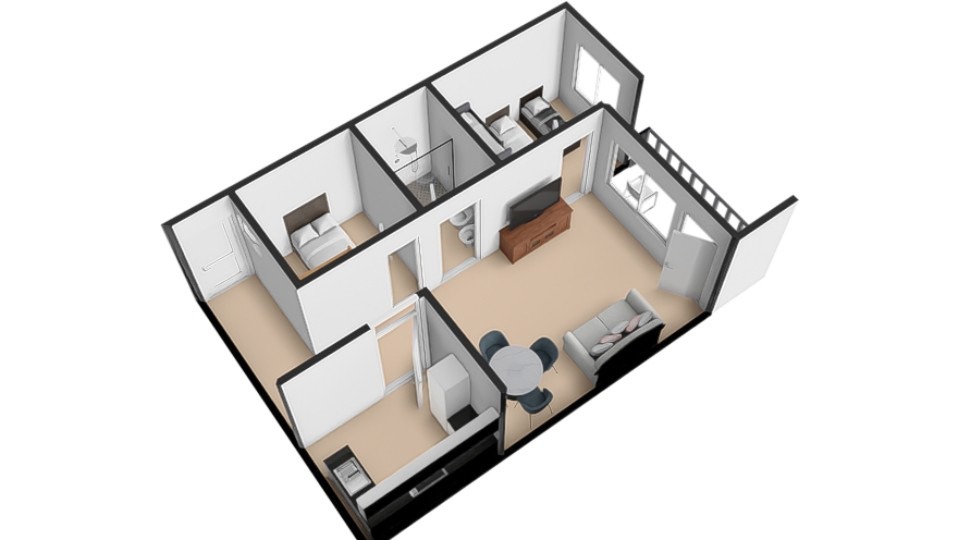 Bonito y cómodo apartamento en zona Playa Burriana